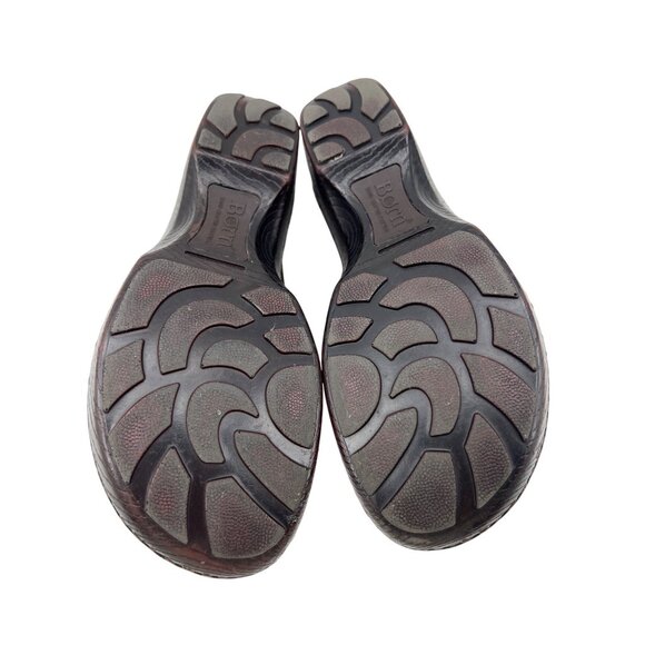 Born Womens Brown Suede Slip-On Clogs With Leather Upper & Lining Size 9M - Picture 8 of 8